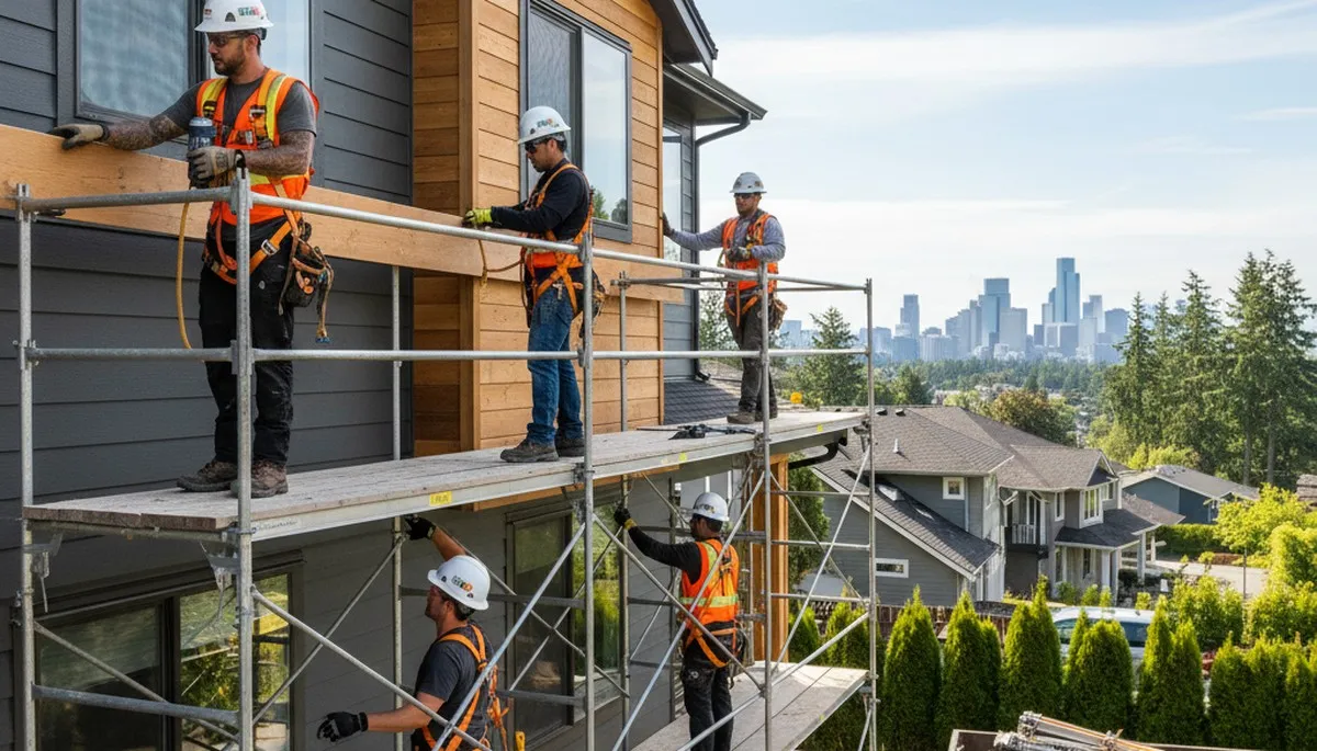 Vinyl siding services in Seattle, WA for homes and exterior remodeling